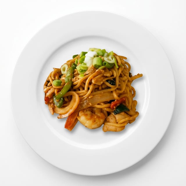 Spaghetti Basil Noodle.