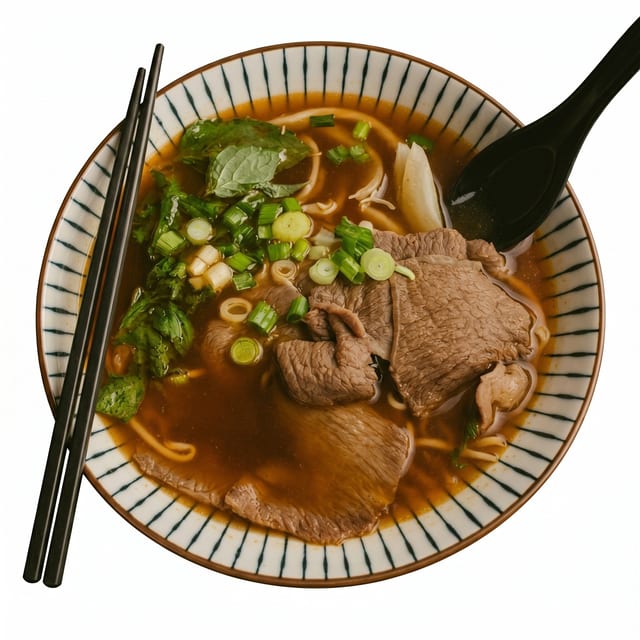 Thai Pho Noodle Soup.